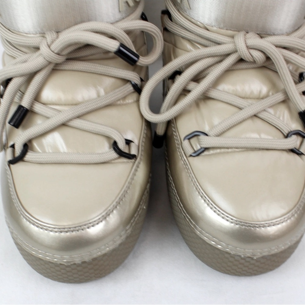 NIB [Rudsak] Mace Metallic Ivory Winter Puffy Moon Boots Women's EU 36/37 / US 6 - Picture 7 of 13
